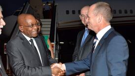 Riot police clash with deputies in chamber after report clears Zuma