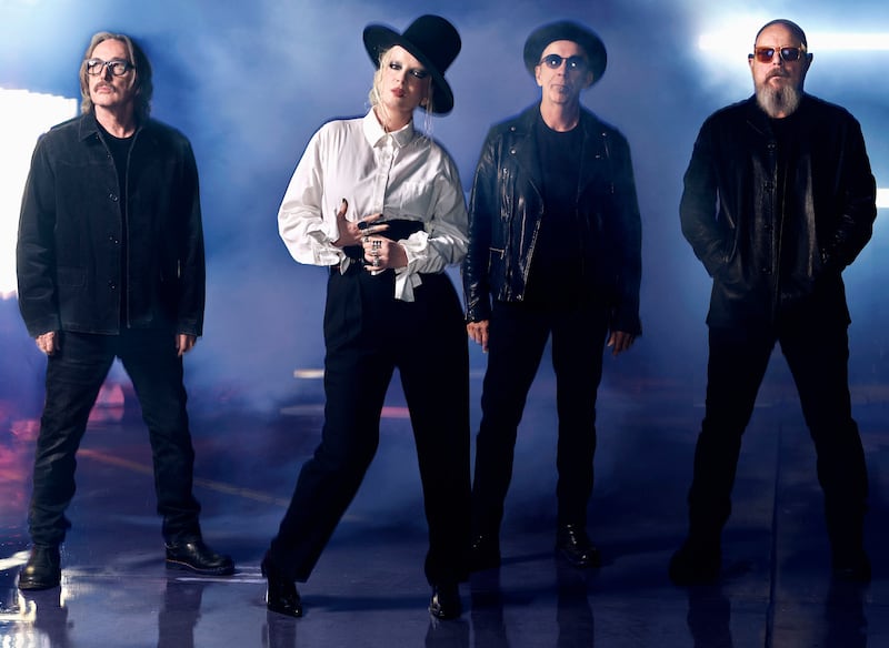Garbage: Butch Vig, Shirley Manson, Duke Erikson and Steve Marker. Photograph: Joseph Cultice