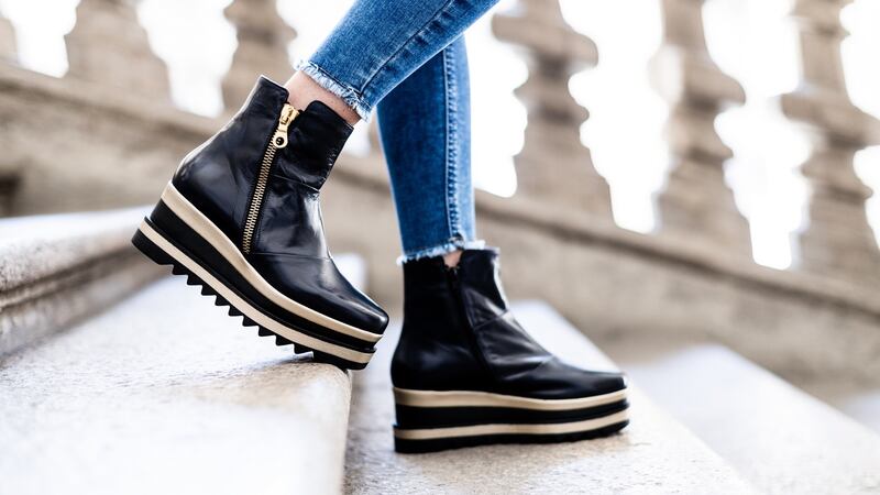 Stacked ankle boots by Marco Moreo, €190.