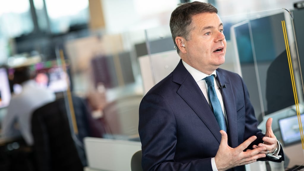 There was a certain symmetry to the timing of the Government’s decision this week to bow to the inevitable and finally abandon  the 12.5 per cent tax rate for big businesses – a decision announced by Minister for Finance Paschal Donohoe. Photograph: Patrick Bolger/Bloomberg