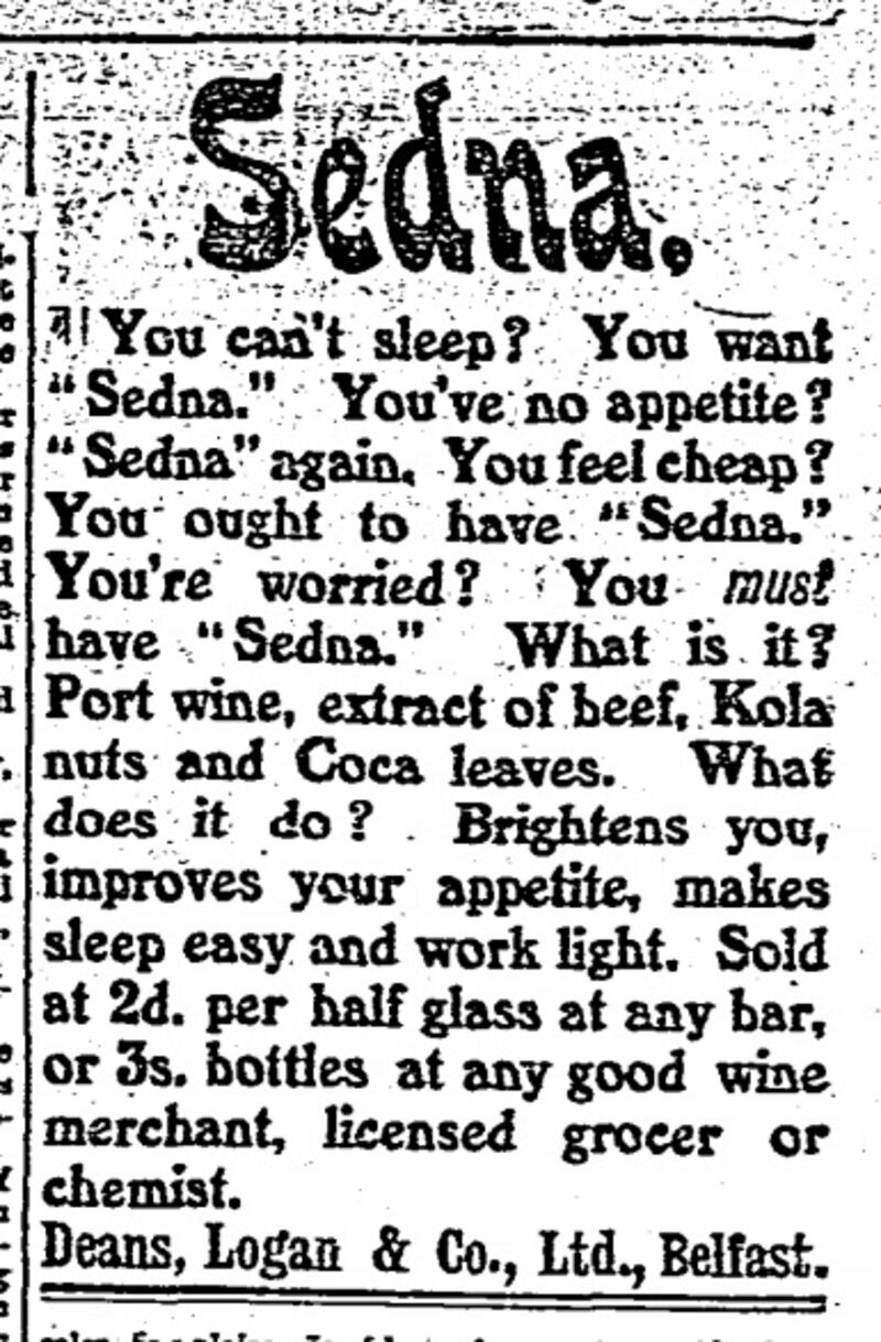 From The Irish Times of March, 1903.