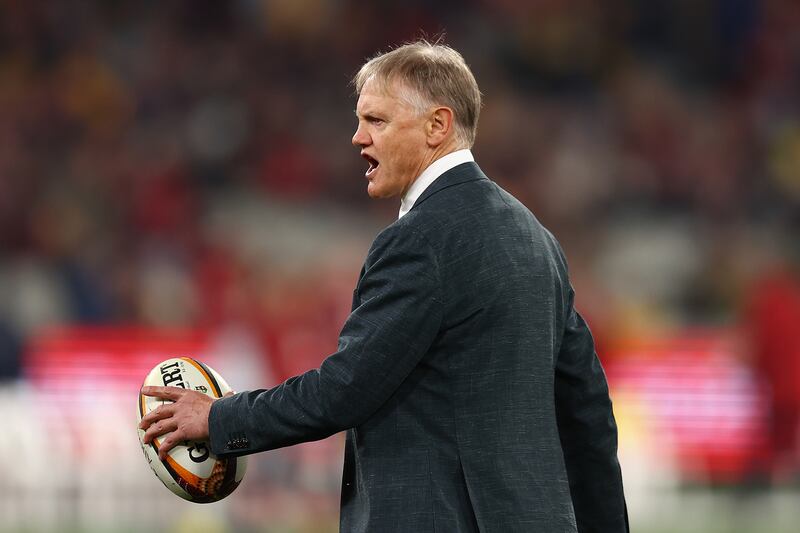 Joe Schmidt's narration for the video analysis of Australia's defeat by the Lions in the second Test probably did not make for easy listening for the Wallabies. Photograph: Graham Denholm/Getty Images