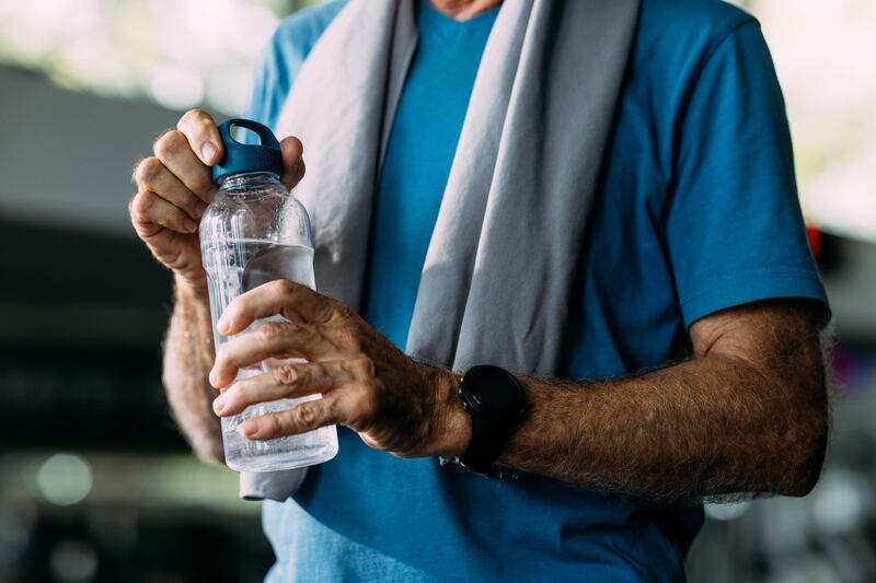 You may lose a lot of electrolytes during a heavy gym workout. Photograph: iStock