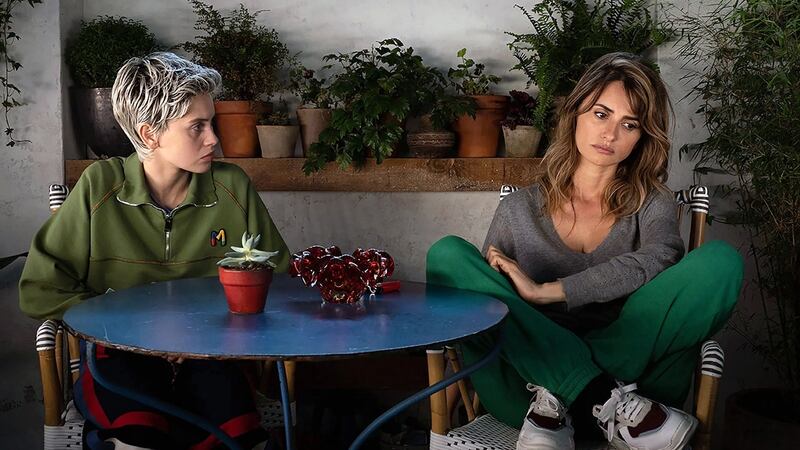 Penelope Cruz (right) is nominated for her performance in Parallel Mothers