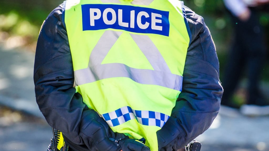 Constable Nathan Parker (55) of the Niagara regional police, stands accused of assault with a weapon, intent to resist arrest and assaulting a police officer after allegedly attacking Detective Sergeant Shane Donovan. Photograph: Marc Dufresne/iStock