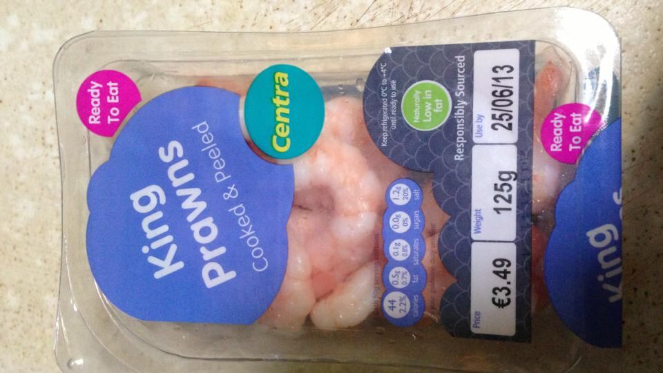For generations, M&S has been the king of prawns.
I, and it has kept expanding its range and in recent years and now sells all manner of the things.
Had we reviewed its
their
unadorned prawns, they would have finished on top of the pile
–
in taste terms if not price
–
but these value added ones are better again. They have a lovely texture,
and
taste gorgeous and work well on salads, pastas or just eaten directly out of the packet. We are assured they come from sustainable farms in Honduras, which is good as some prawn farming practices are very dodgy. But at ¤5.99 a pack, the price is horrendous. We did get them on a three
3
for ¤14 special, though, which makes them
much
better value.
Verdict: Prawn again
Star rating: ***