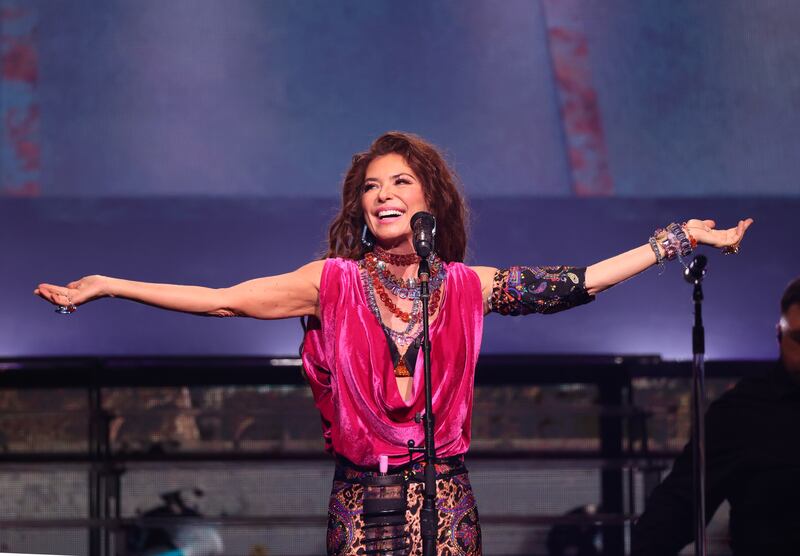 Shania Twain at 3Arena Dublin last September. Photograph: Nick Bradshaw
