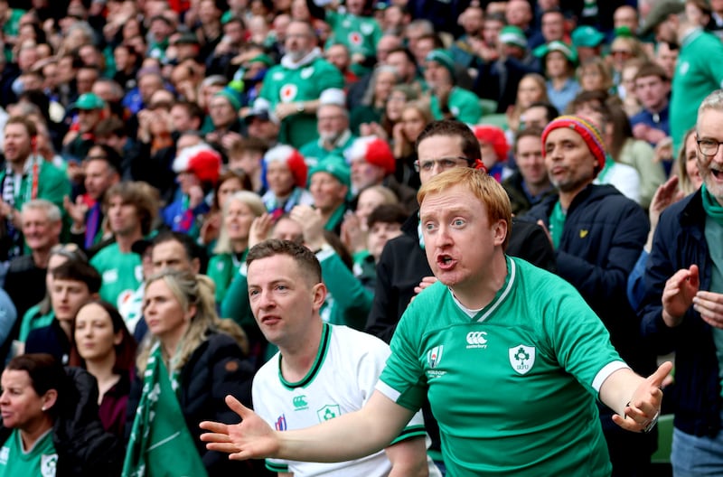 Ireland fans will be hard pressed to get to next year's Six Nations opener against France, which takes place on a Thursday night. Photograph: Inpho