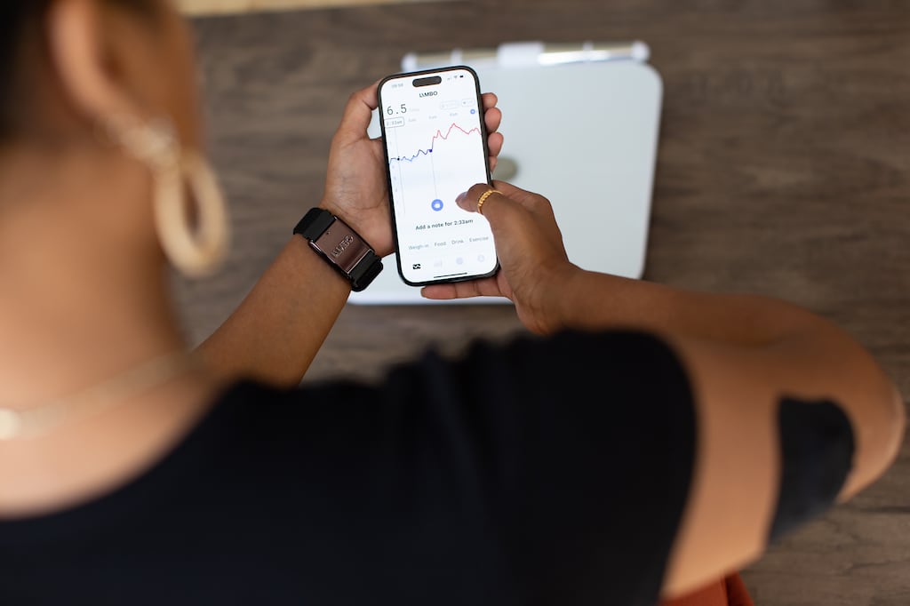 Throughout the day you log your food, exercise, stress and other activity into the Limbo app, and Limbo’s system will give you feedback