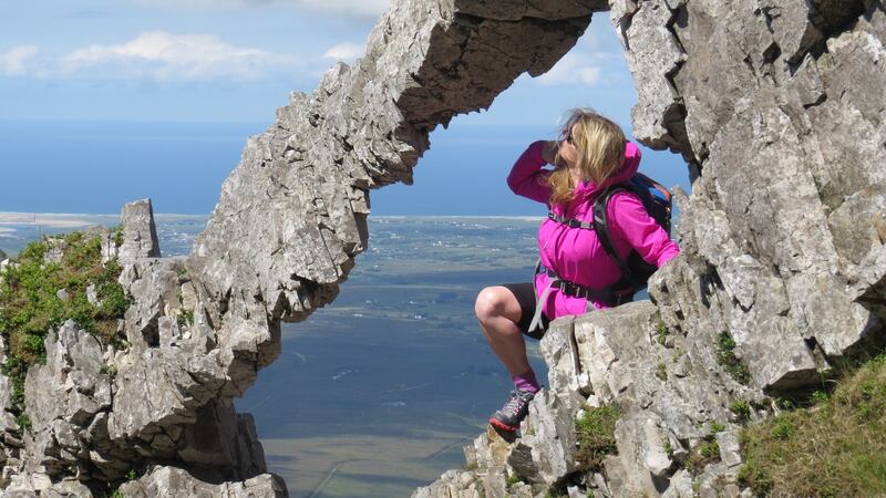 A window to the world, on Errigal, Co Donegal. Photograph: Ursula MacPherson