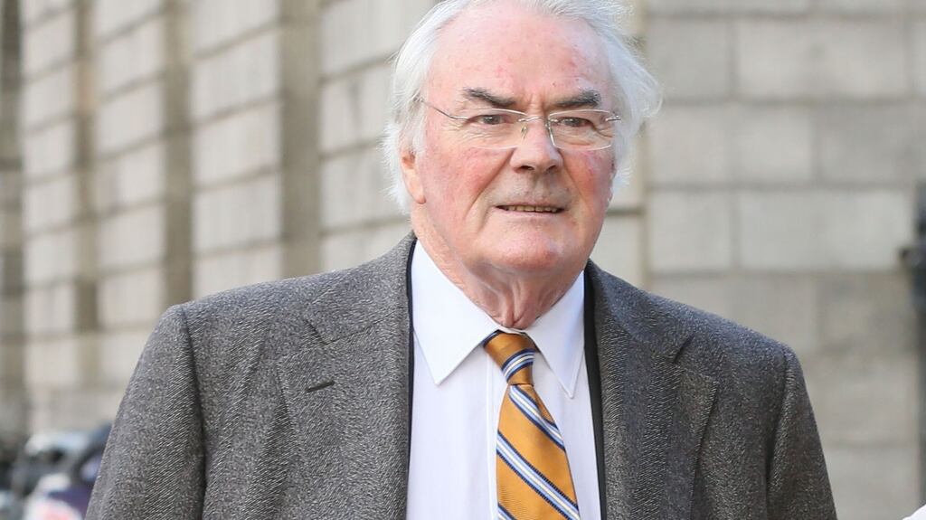 Dermot P. McArdle, a company manager who is suing his neighbour Colin Kilgannon and his wife Jelena over the felling of trees between their properties.Photograph: Collins Courts.