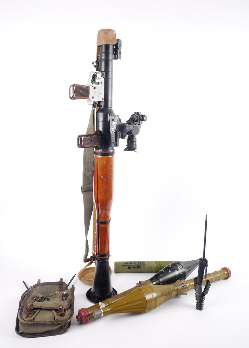 Lot 247: RPG deactivated rocket launcher €10,000 (€4,000-€6,000), Whyte’s