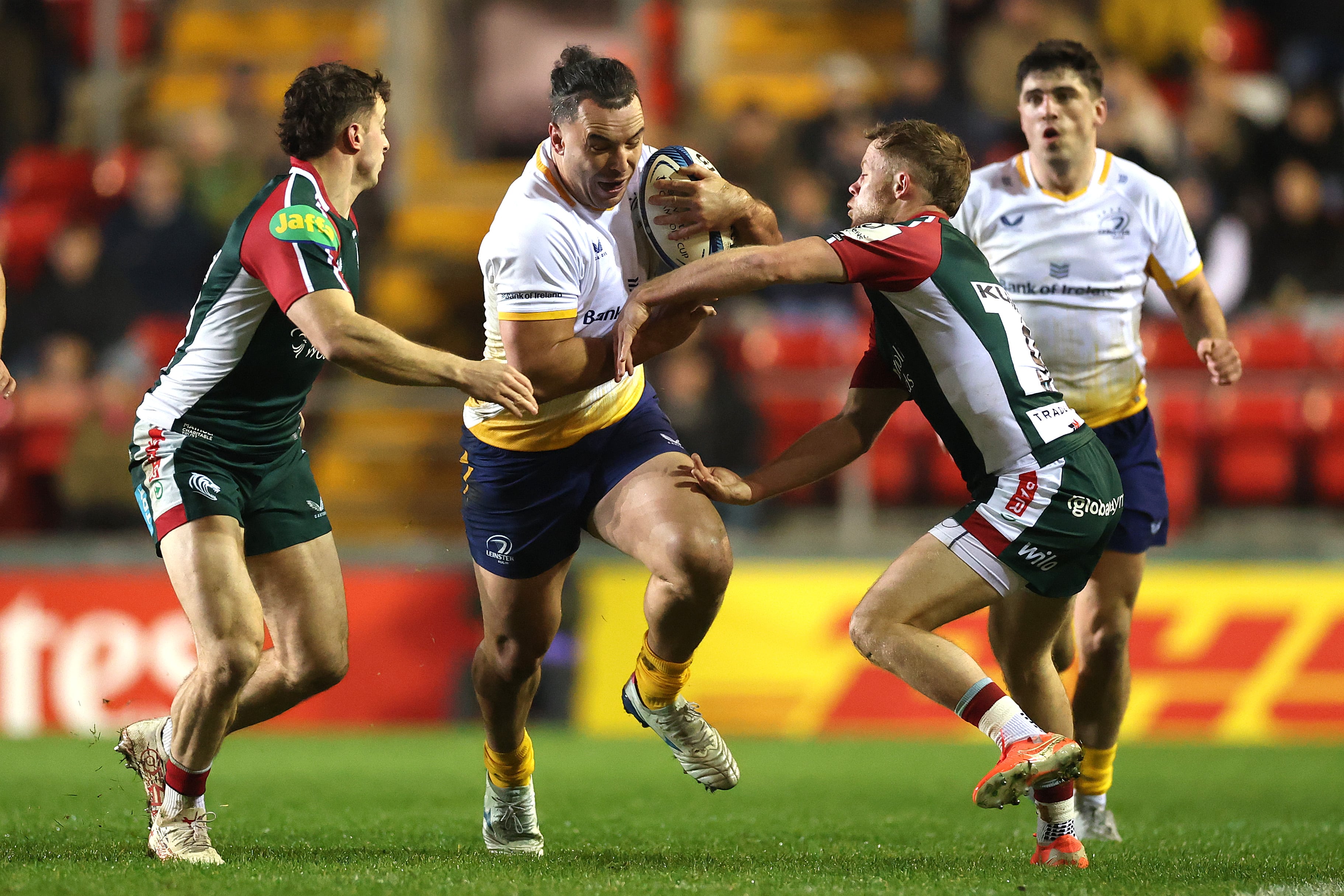 Leo Cullen admits Leinster ‘not where we want to be’ after grinding out Leicester win