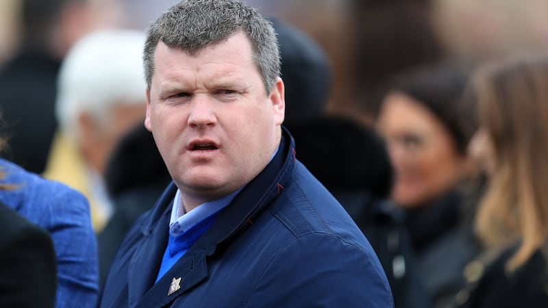 Gordon Elliott is 10/1 to saddle a 1-2-3 at the Cheltenham Festival. Photograph: Mike Egerton/PA