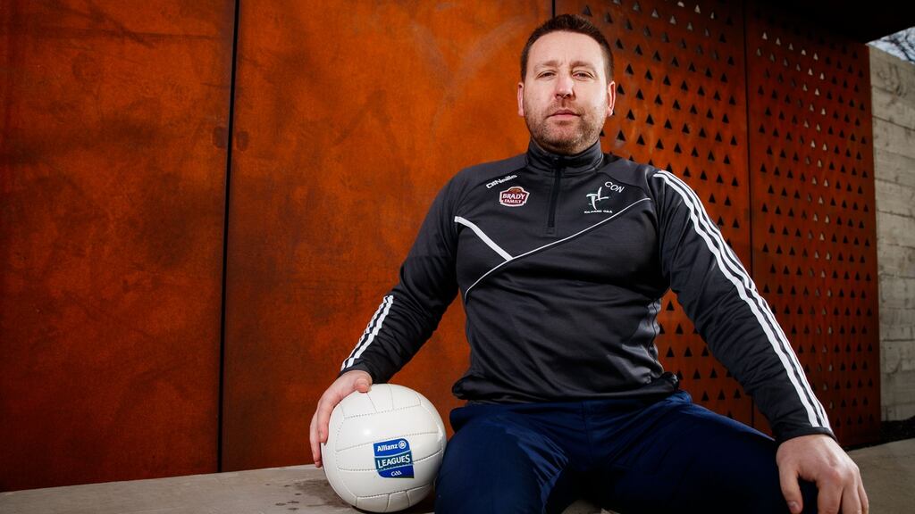 Kildare manager Cian O’Neill will bring his charges to Croke Park to take on Dublin. Photograph: Bryan Keane/Inpho