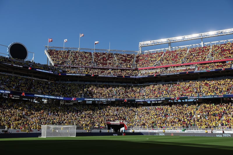 Levi's Stadium in Santa Clara is home to the San Francisco 49ers in the NFL. Photograph: Lachlan Cunningham/Getty Images