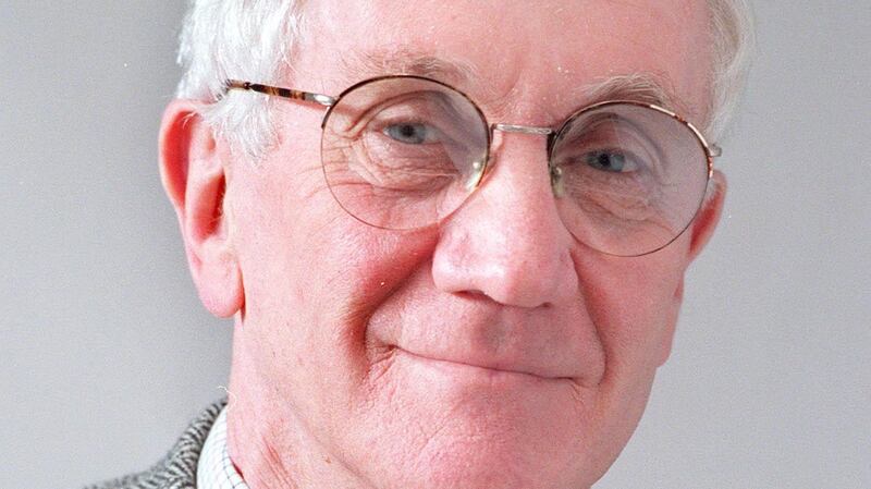 Fergus Linehan, who was a journalist with The Irish Times from 1960 until 1999, serving as film critic, TV critic and arts editor. Photograph:  David Sleator/The Irish Times