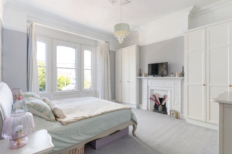 The property has five bedrooms