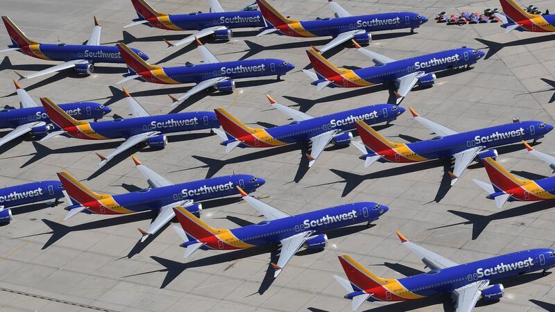 “There’s little doubt that the most deserving of 2019’s biggest loser title is US aircraft manufacturer Boeing.” Photograph: Mark Ralston/AFP via Getty Images