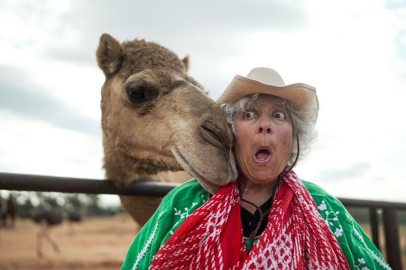 Miriam Margolyes: A New Australian Adventure. Photograph: Helen Barrow/Southern Pictures/BBC