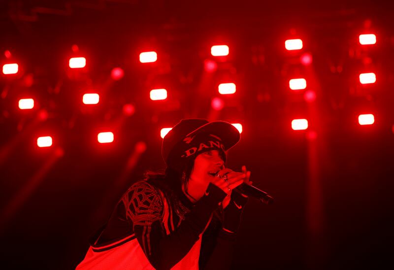 Electric Picnic: Billie Eilish. Photograph: Alan Betson
