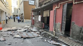 Earthquake in Japan injures at least 50 and disrupts power and travel