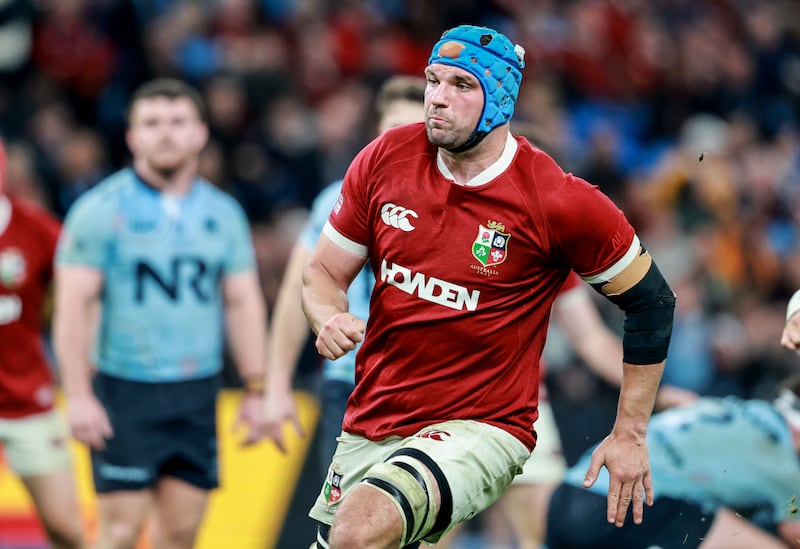 Lions' Tadhg Beirne. Photograph: Dan Sheridan/Inpho