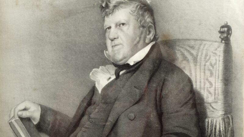 Lithograph of John Purser who was a partner in the Guinness Brewery, €200- €300