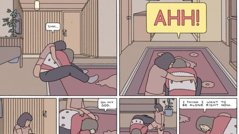 Detail from Sabrina, which was the first graphic novel to be shortlisted for the Man Booker prize