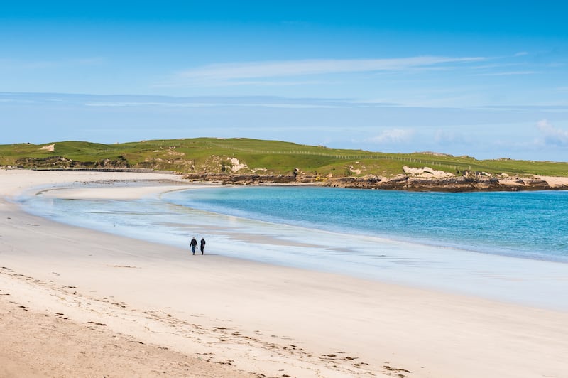 These bays are special, not least because they’re back to back, separated by a strip of land, jutting out into the Atlantic Ocean. Photograph: David Sciora