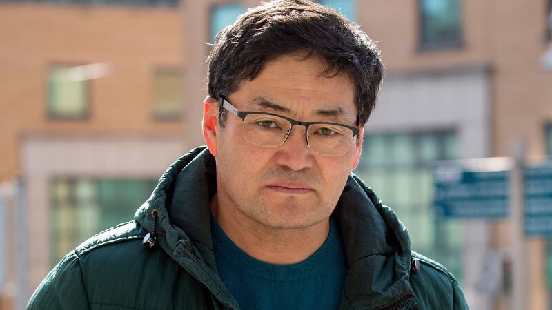 Ulambayer Surenkhor, widower of Urantsetseg Tserendorj, wrote a statement to the court saying that he and his family had lived happily until the death of his wife. Photograph: Collins