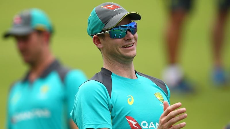 Australia captain Steve Smith ahead of the third Test in Perth. Photograph: Paul Keane/Getty