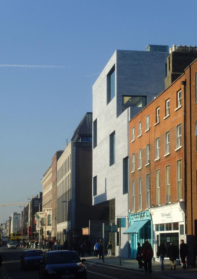 Pritzker Architecture Prize: Grafton Architects’  Department of Finance offices in Dublin. Photograph courtesy of Grafton Architects