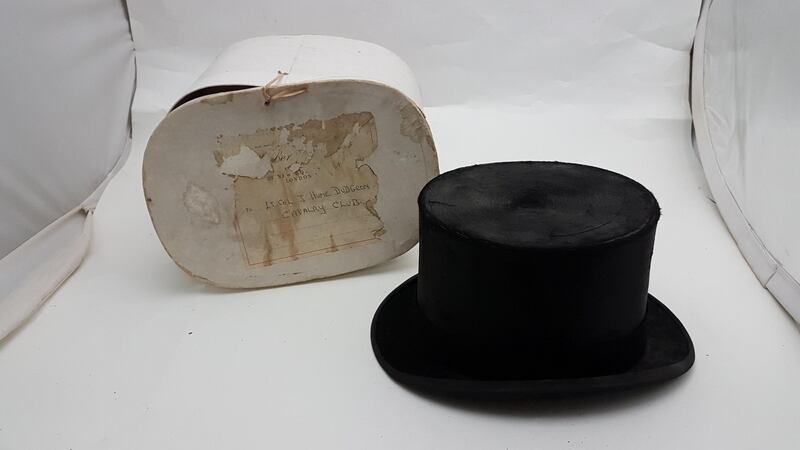 Top hat owned by the Olympic show jumper Ian Hume Dudgeon