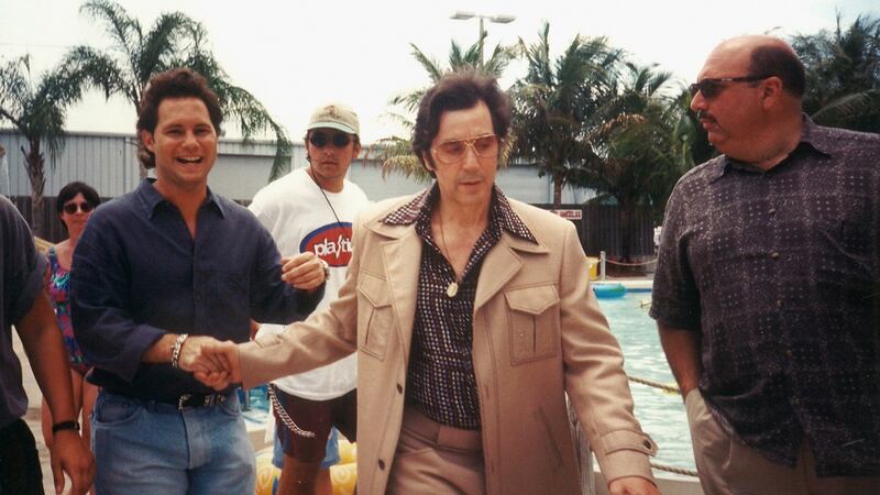 Al Pacino on the set of Donnie Brasco. Photograph: Jason Binn/WireImage