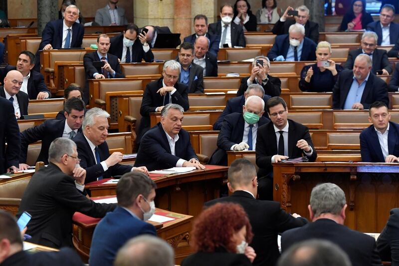 Hungarian power grab draws slow response in crisis-hit Europe