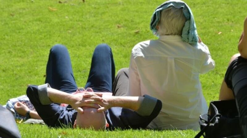 Tuesday is set to bring more warm temperatures, according to Met Éireann. Photograph: Alan Betson/The Irish Times