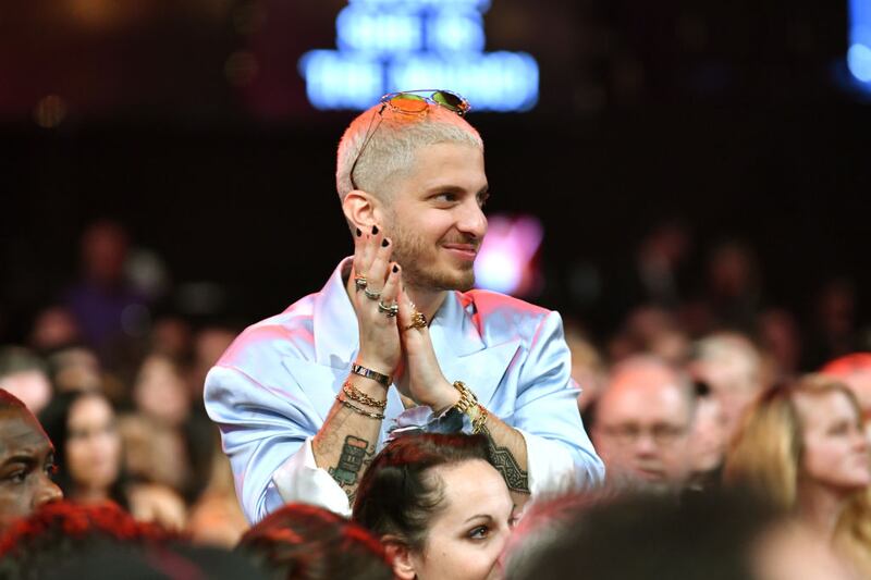 Music producer Andrew Watt at the 62nd Annual Grammy Awards. Photograph: Emma McIntyre/Getty Images