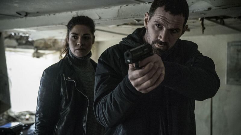 Natalie Madueno and Kenneth M Christensen in Darkness: Those Who Kill
