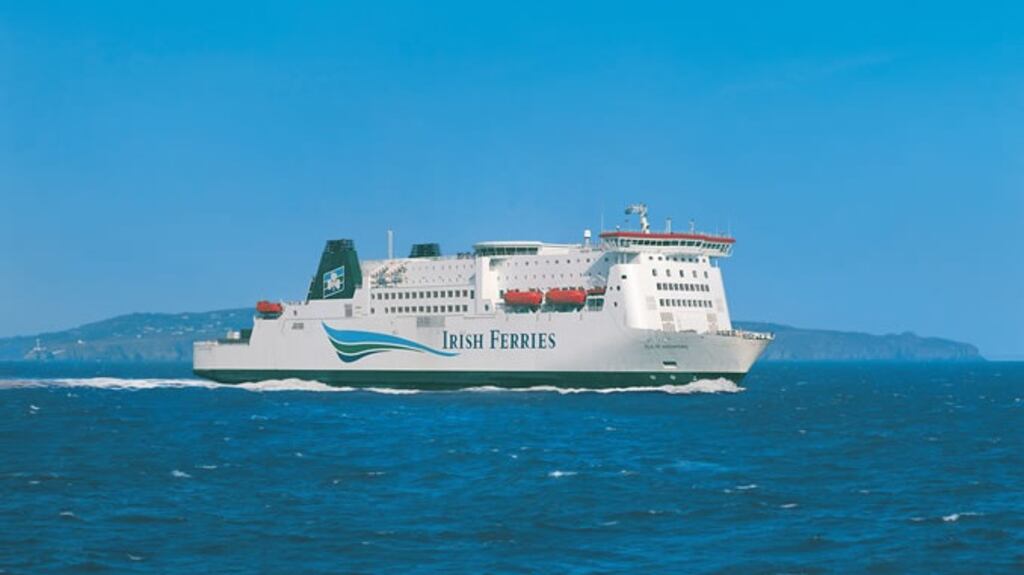 The Irish Ferries vessel ‘Isle of Inishmore’. Photograph: Irish Ferries