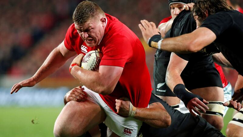 Lions’ Tadhg Furlong in action during New Zealand All Blacks v British and Irish Lions in Auckland, New Zealand  in 2017. Photograph: Nigel Marple/Reuters