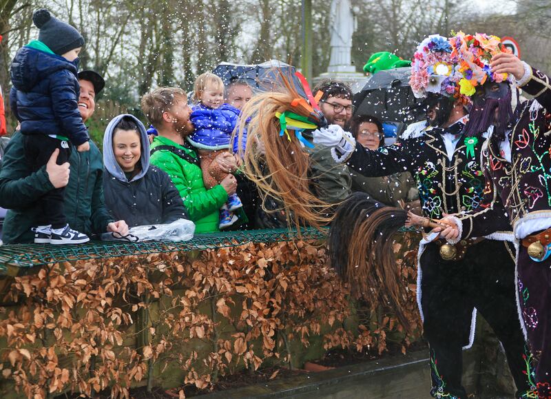 Plenty of culture and colour in  the St. Patrick's Festival Parade in Killarney town on Tuesday, organised by Killarney Chamber of Tourism and Commerce. The parade featured over 60 community group in the surrounding area. Photo: Valerie O'Sullivan