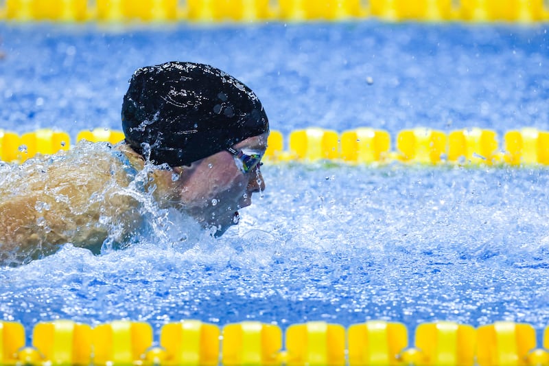 Ellen Walshe is scheduled to compete in four races at the European Aquatics Championships in Paris, starting with the 50m butterfly heats on Tuesday. Photograph: Bryan Keane/Inpho