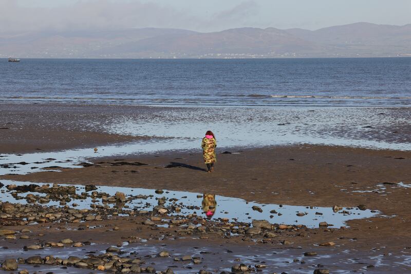 Ciara Rose at Dunany Point near her home