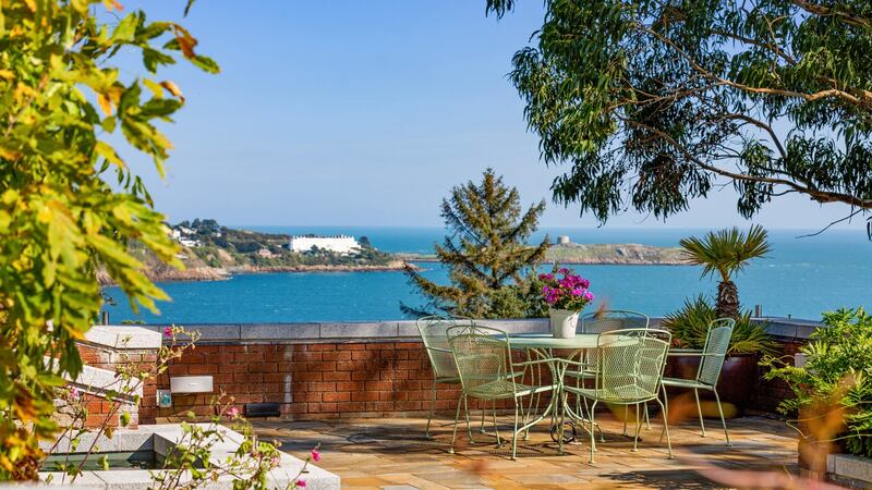 Terrace with views of Dalkey.