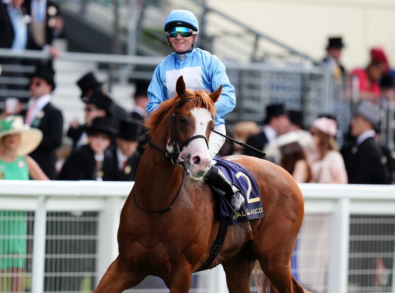 Thesecretadversary scooped top honours in Deauville with a brilliant front-running success in the Prix Jean Prat. Photograph: John Walton/PA
