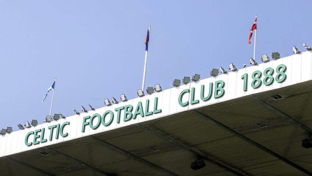 Celtic have announce a post-tax loss of €14.6m. Photograph: Jeff Holmes/PA