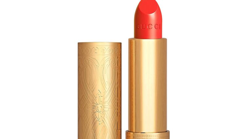 Gucci Lipstick in 300 Sadie Firelight (from Û41.61 at harrods.com)
