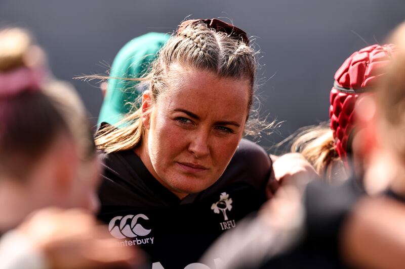 Ireland’s Fiona Tuite at the Affidea Stadium in Dublin. Photograph: INPHO/ Ben Brady