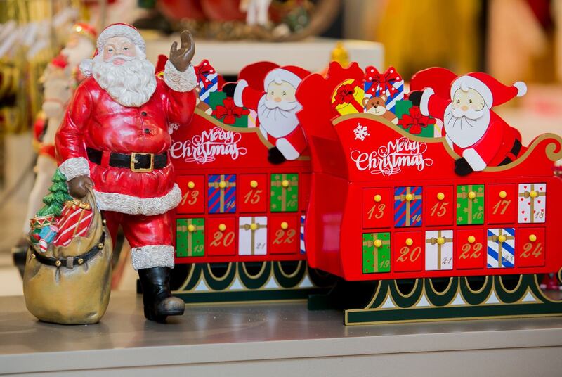 The Christmas shop will expand in the months ahead as Irish and international shoppers prepare for the festive season. Photo: Gareth Chaney/Collins